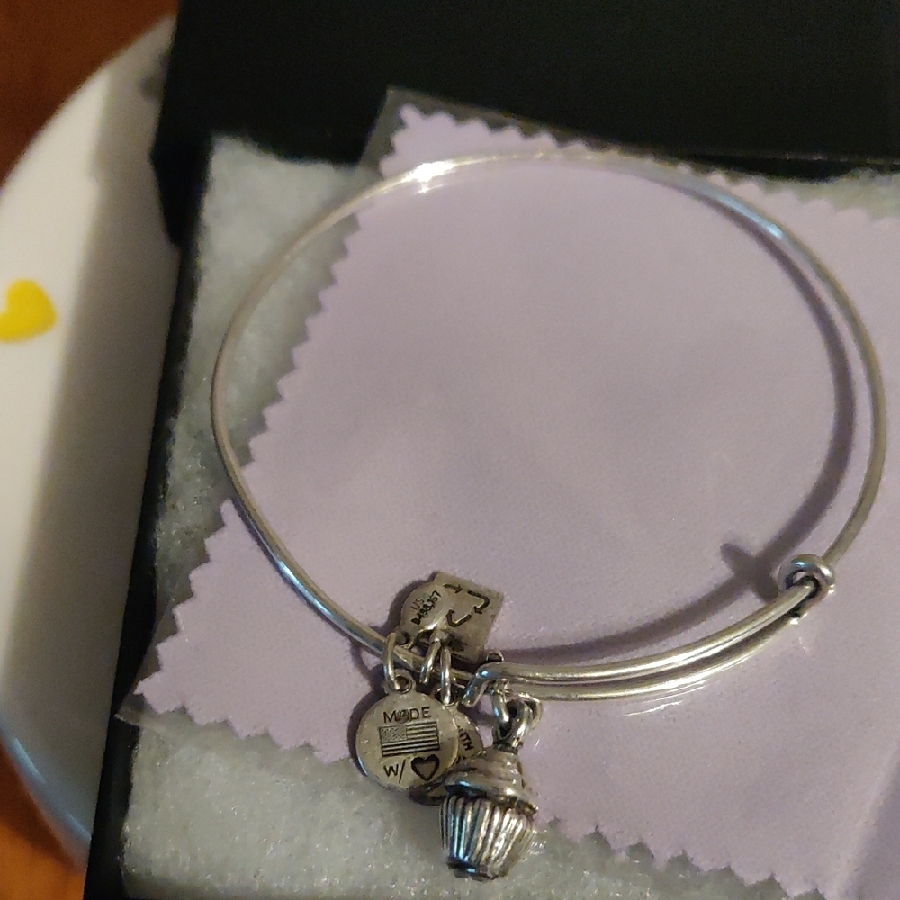 Alex and Ani Cupcake Bracelet